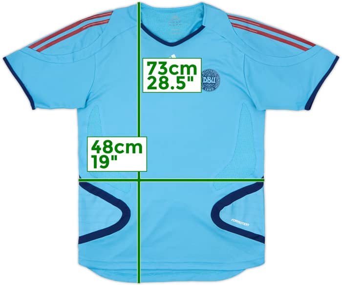 2007-08 Denmark Formotion Training Shirt - 8/10 - (Women's M)