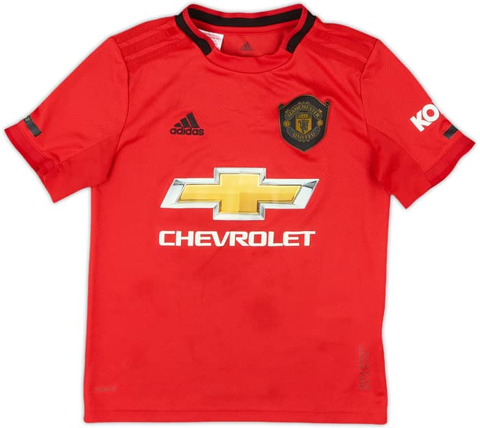 2019-20 Manchester United Camiseta Local B.Fernandes #18 - 8/10 - (S. Niños)