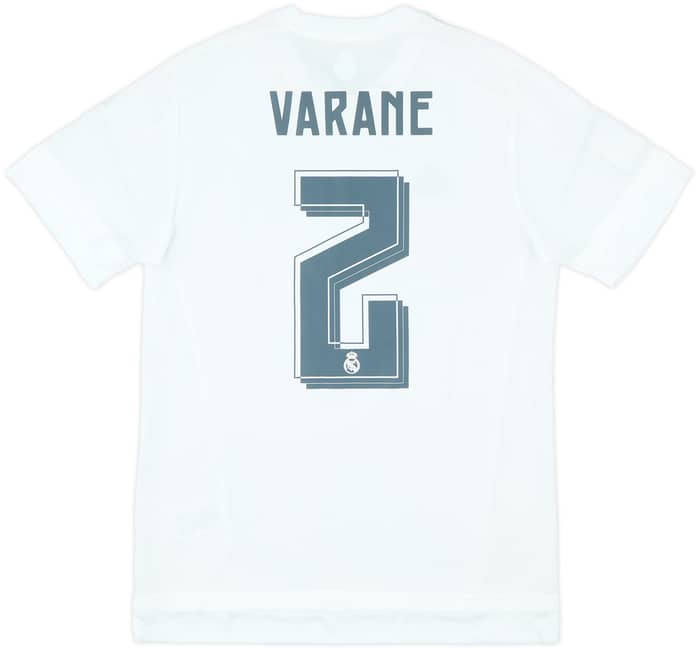 2015-16 Real Madrid Home Shirt Varane #2 (M)