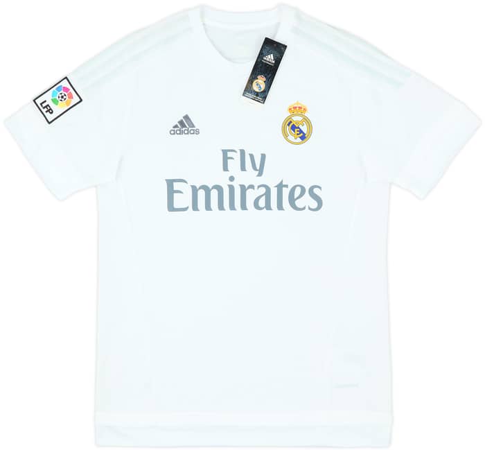 2015-16 Real Madrid Home Shirt Varane #2 (M)