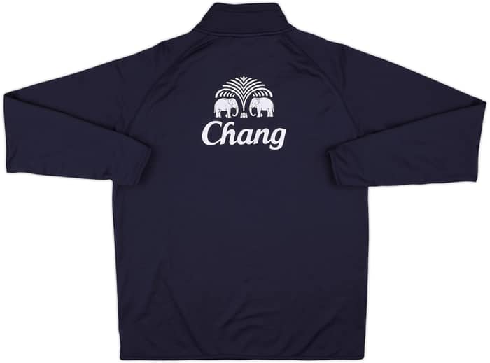 2009-10 Everton Le Coq Sportif 1/4 Zip Drill Top - 9/10 - (L)