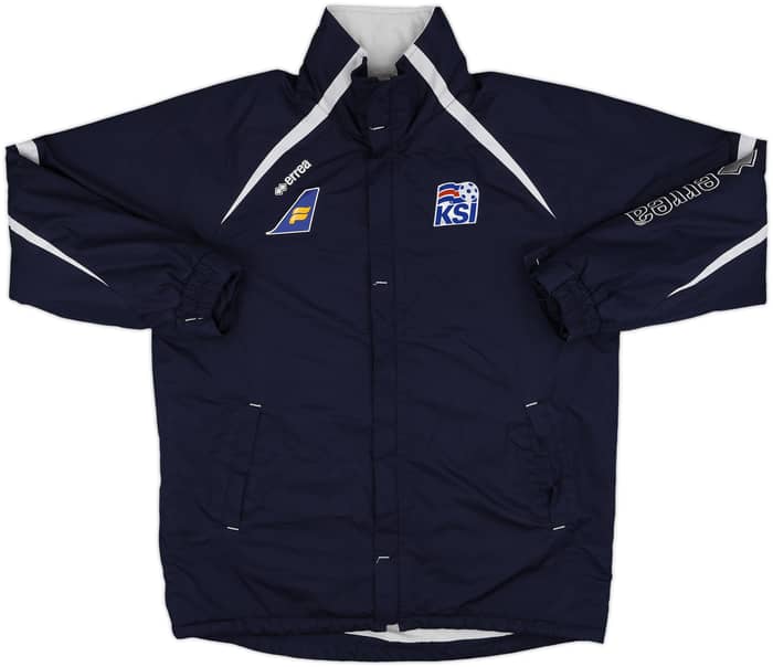2012-13 Iceland Errea Hooded Rain Jacket - 9/10 - (L)