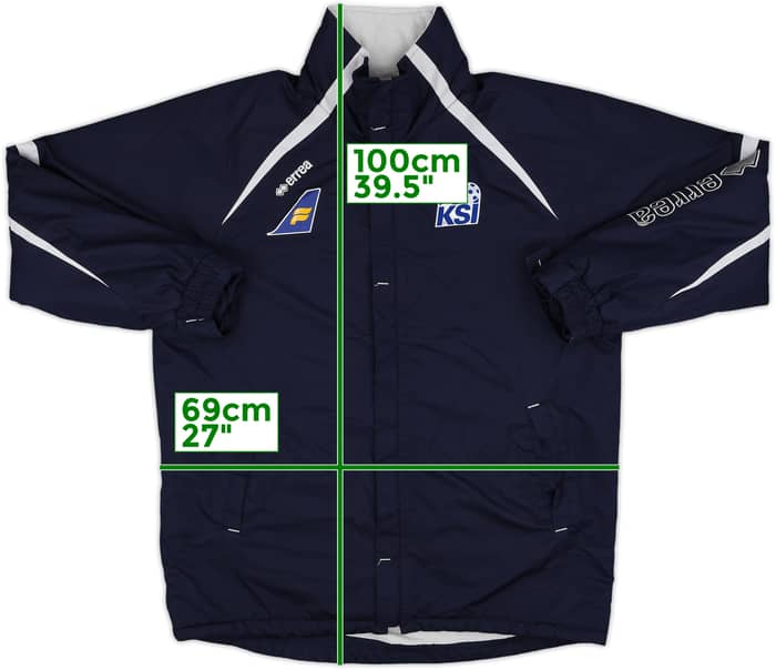 2012-13 Iceland Errea Hooded Rain Jacket - 9/10 - (L)