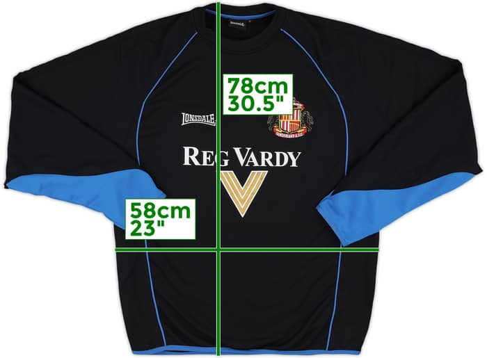 2005-06 Sunderland Lonsdale Sweat Top - 8/10 - (L)