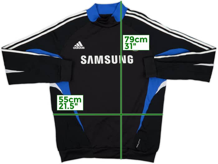 2008-09 Chelsea adidas Formotion Sweat Top - 8/10 - (XL)