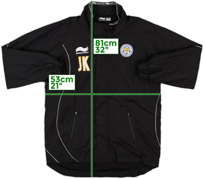 2010-12 Leicester Burrda Track Jacket JK - 10/10 - (L.Boys)