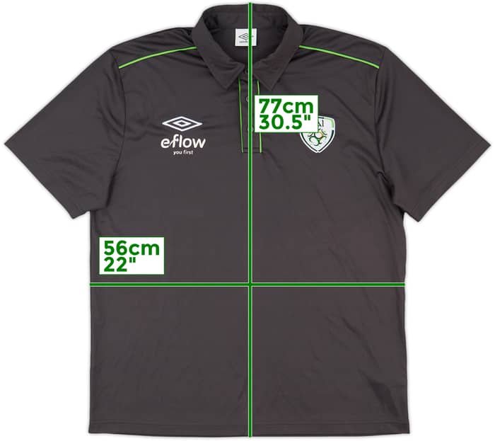 2016-17 Ireland Umbro Polo Shirt - 8/10 - (L)