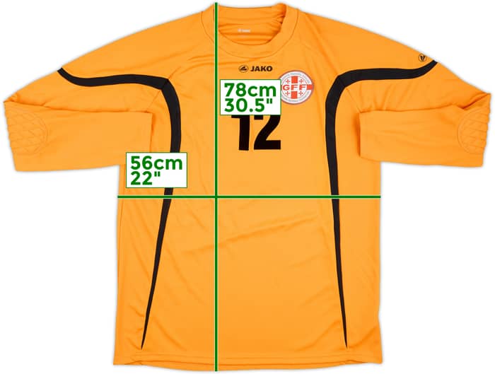 2012-14 Georgia Match Issue GK Shirt #12