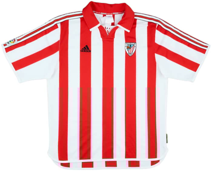 1999-01 Athletic Bilbao Match Issue Home Shirt #3