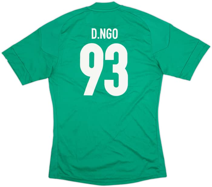 2010-11 adidas Template Shirt D.Ngo #93 - 9/10 - (S)