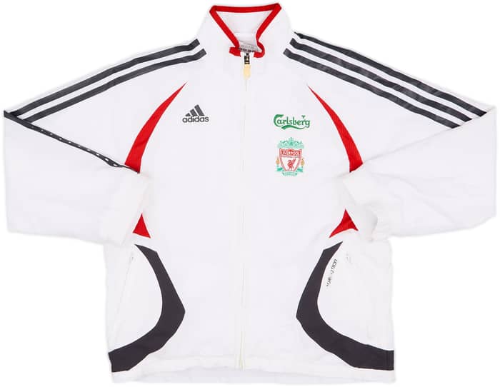 2006-07 Liverpool adidas Formotion Track Jacket - 8/10 - (S.Boys)