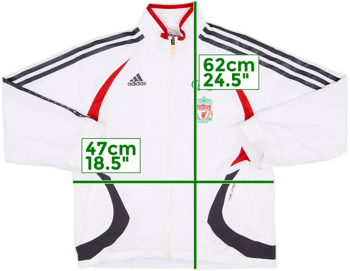 2006-07 Liverpool adidas Formotion Track Jacket - 8/10 - (S.Boys)
