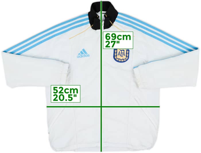 2010-11 Argentina adidas Track Jacket - 7/10 - (L.Boys)