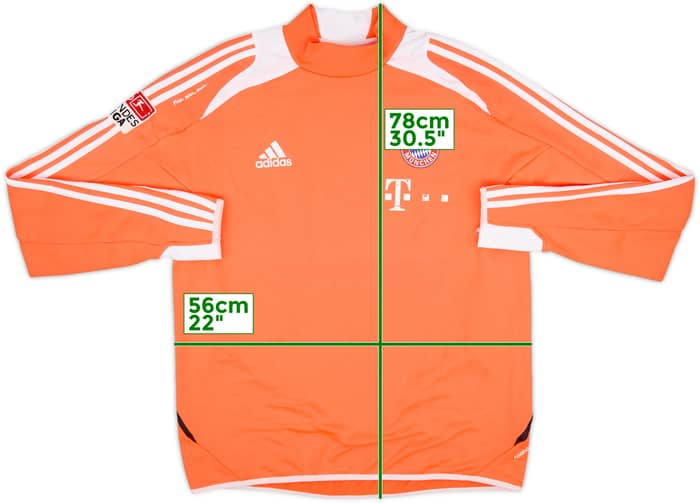 2012-13 Bayern Munich Player Issue adidas Sweat Top - 6/10 - (L/XL)