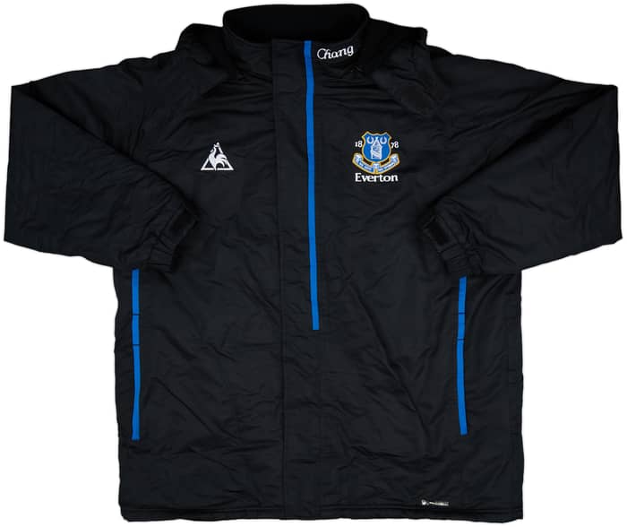 2009-10 Everton Le Coq Sportif Hooded Rain Jacket - 8/10 - (XXL)