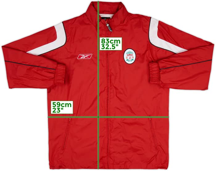 2003-04 Liverpool Reebok Track Jacket - 8/10 - (M)