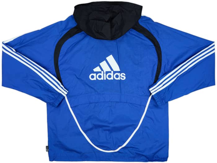 2008-09 Chelsea adidas Hooded Rain Jacket - 8/10 - (L/XL)