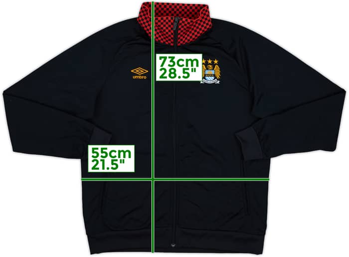 2011-12 Manchester City Umbro Track Jacket - 8/10 - (XL)