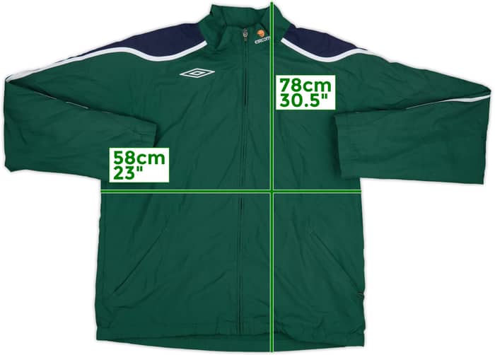 2006-08 Ireland Umbro Track Jacket - 6/10 - (L)