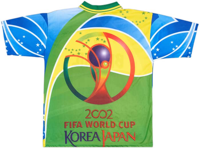 2002 Brazil FIFA World Cup Fan Shirt - 8/10 - (L)