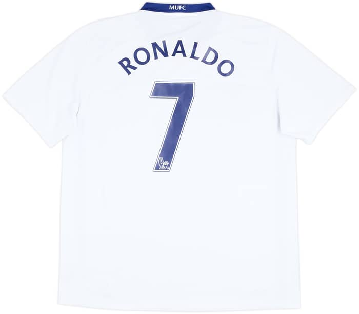 2008-10 Manchester United Away Shirt Ronaldo #7 - 8/10 - (XL)