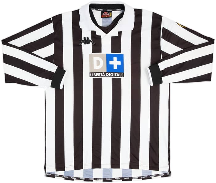 1998-99 Juventus Home L/S Shirt #3 - 5/10 - (XXL)