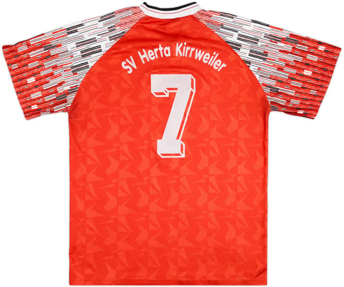 1990s Uhlsport Template Shirt (SV Herta Kirrweiler) #7 - 6/10 - (XL)