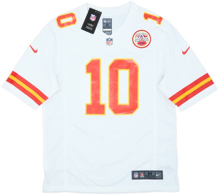 2016-21 Kansas City Chiefs Hill #10 Nike Game Away Jersey (M)