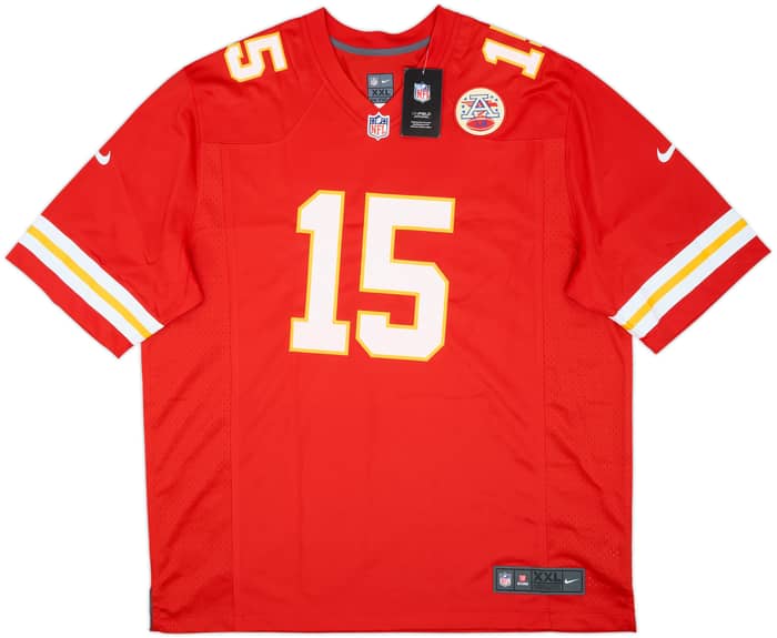 2017-25 Kansas City Chiefs Mahomes #15 Nike Game Home Jersey (XXL)