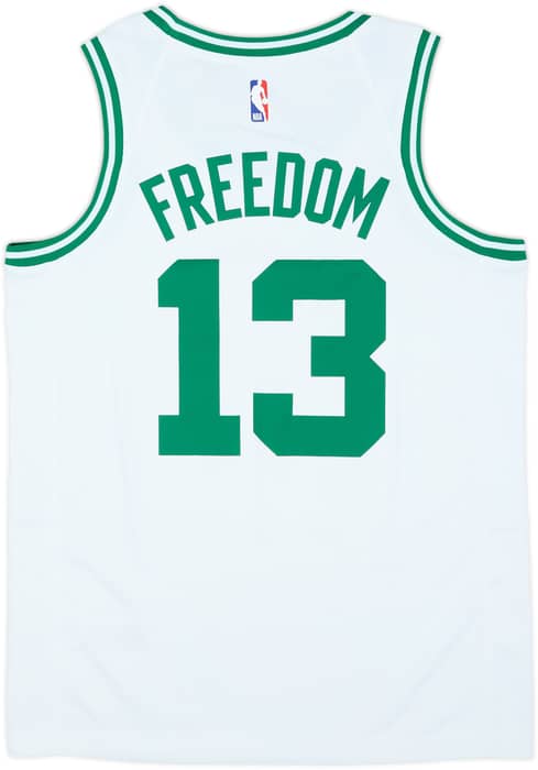2021-22 Boston Celtics Freedom #13 Nike Swingman Home Jersey (M)