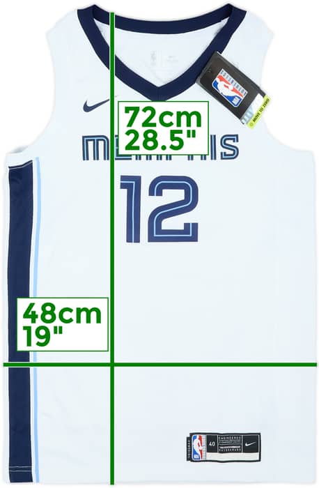 2022-26 Memphis Grizzlies Morant #12 Nike Swingman Home Jersey (S)