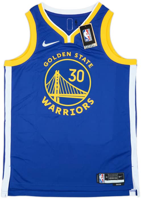 2021-22 Golden State Warriors Curry #30 Nike Swingman Away Jersey (L)