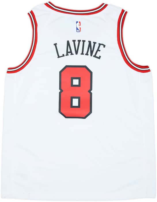 2017-25 Chicago Bulls Lavine #8 Nike Swingman Home Jersey (XL)