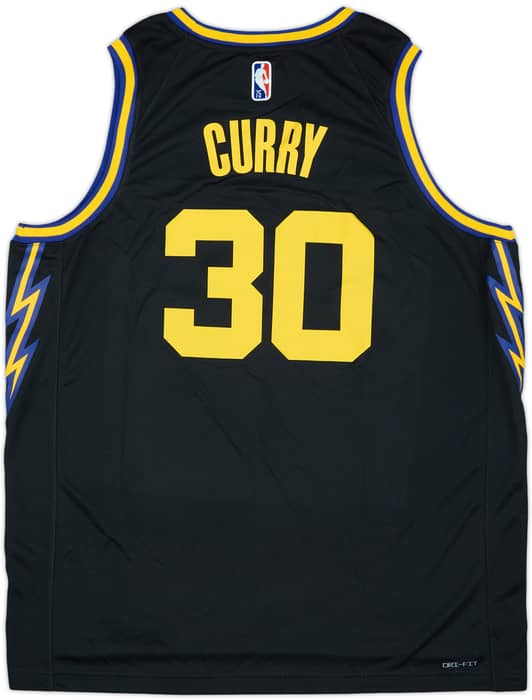 2021-22 Golden State Warriors Curry #30 Nike Swingman Alternate Jersey (XL)