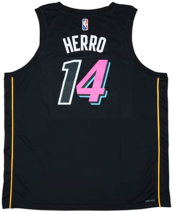 2021-22 Miami Heat Herro #14 Nike Swingman Alternate Jersey (3XL)