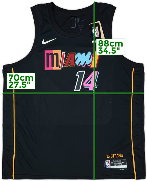2021-22 Miami Heat Herro #14 Nike Swingman Alternate Jersey (3XL)