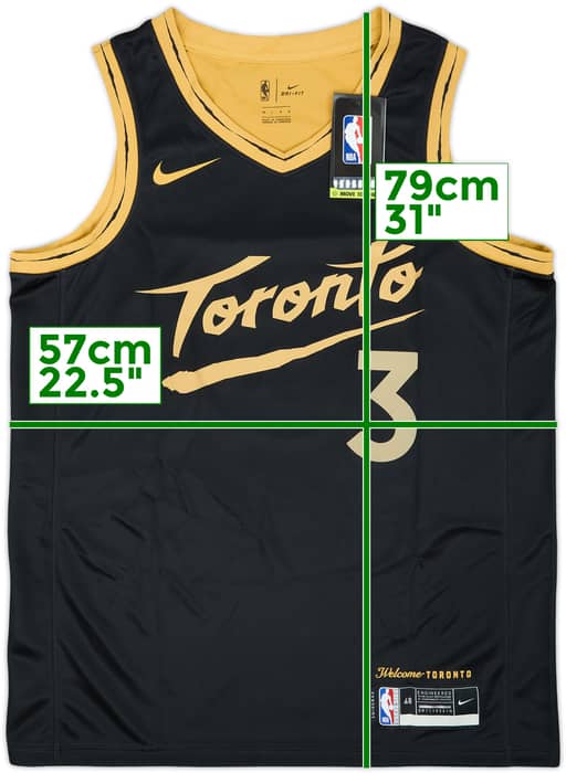 2020-21 Toronto Raptors Anunoby #3 Nike Swingman Alternate Jersey (L)