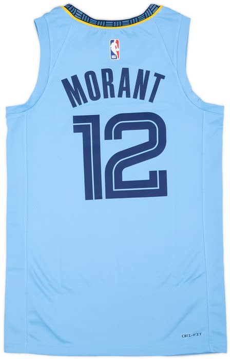 2020-21 Memphis Grizzlies Morant #12 Jordan Swingman Alternate Jersey (S)