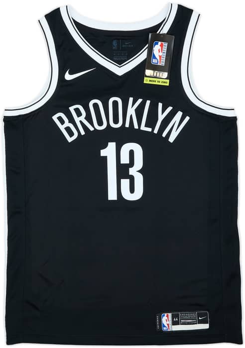 2020-21 Brooklyn Nets Harden #13 Nike Swingman Away Jersey (M)