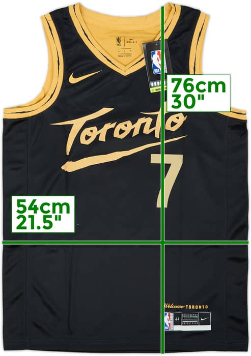 2020-21 Toronto Raptors Lowry #7 Nike Swingman Alternate Jersey (M)
