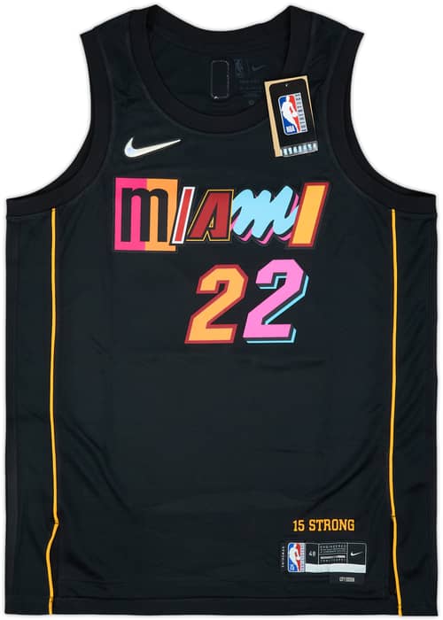 2021-22 Miami Heat Butler #22 Nike Swingman Alternate Jersey (L)