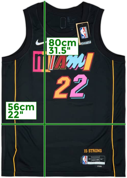 2021-22 Miami Heat Butler #22 Nike Swingman Alternate Jersey (L)