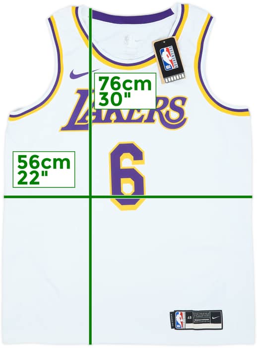 2021-23 LA Lakers James #6 Nike Swingman Home Jersey (L)