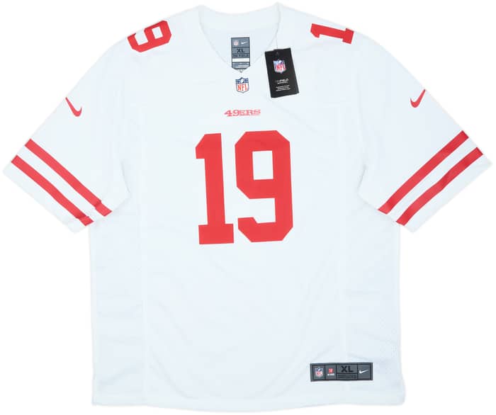 2019-21 San Francisco 49ers Samuel #19 Nike Game Away Jersey (XL)
