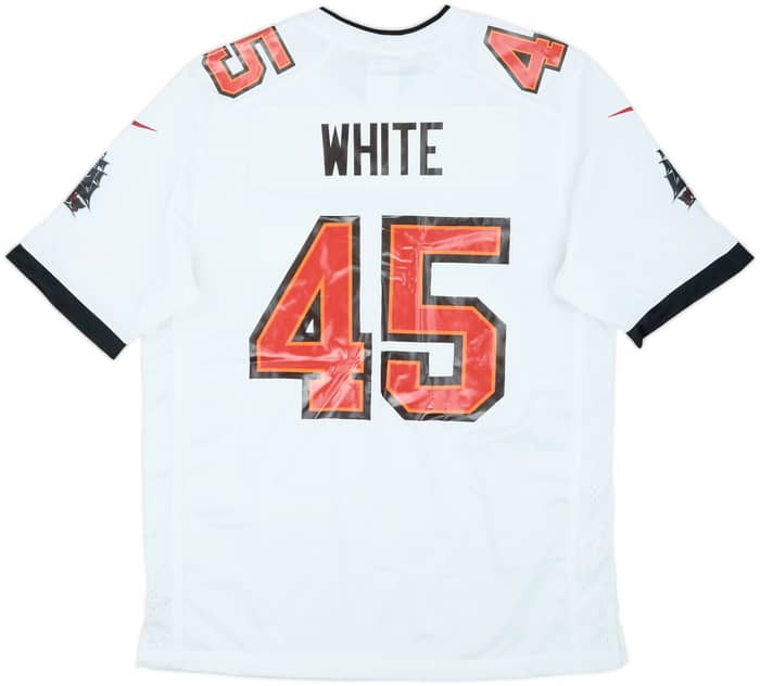 2020-23 Tampa Bay Buccaneers White #45 Nike Game Away Jersey (M)