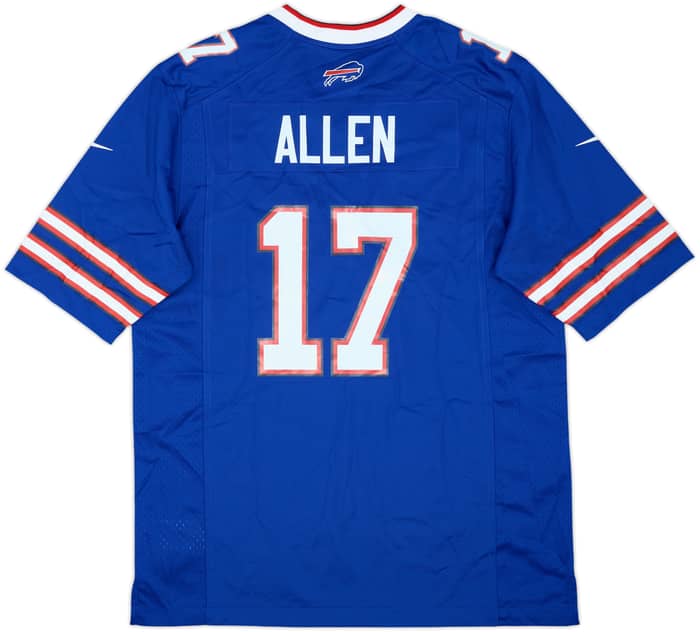 2018-25 Buffalo Bills Allen #17 Nike Game Home Jersey (M)