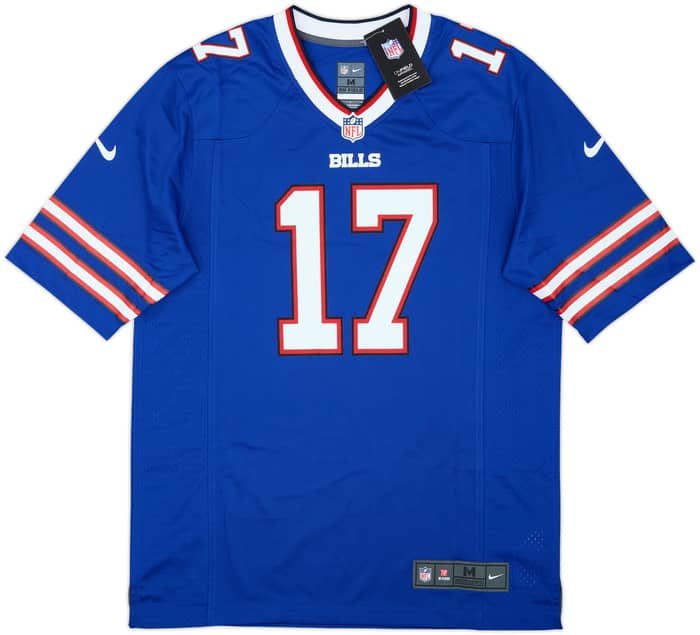 2018-25 Buffalo Bills Allen #17 Nike Game Home Jersey (M)