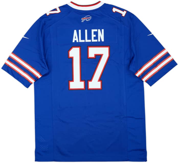 2018-25 Buffalo Bills Allen #17 Nike Game Home Jersey (M)