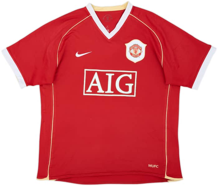 2006-07 Manchester United Home Shirt Ronaldo #7 - 6/10 - (L)