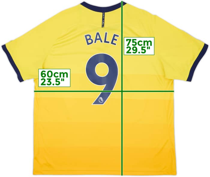 2020-21 Tottenham Third Shirt Bale #9 - 6/10 - (XXL)